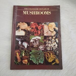 BOOK The Color Dictionary of Mushrooms- Colin Dickinson & John Lucas 1982